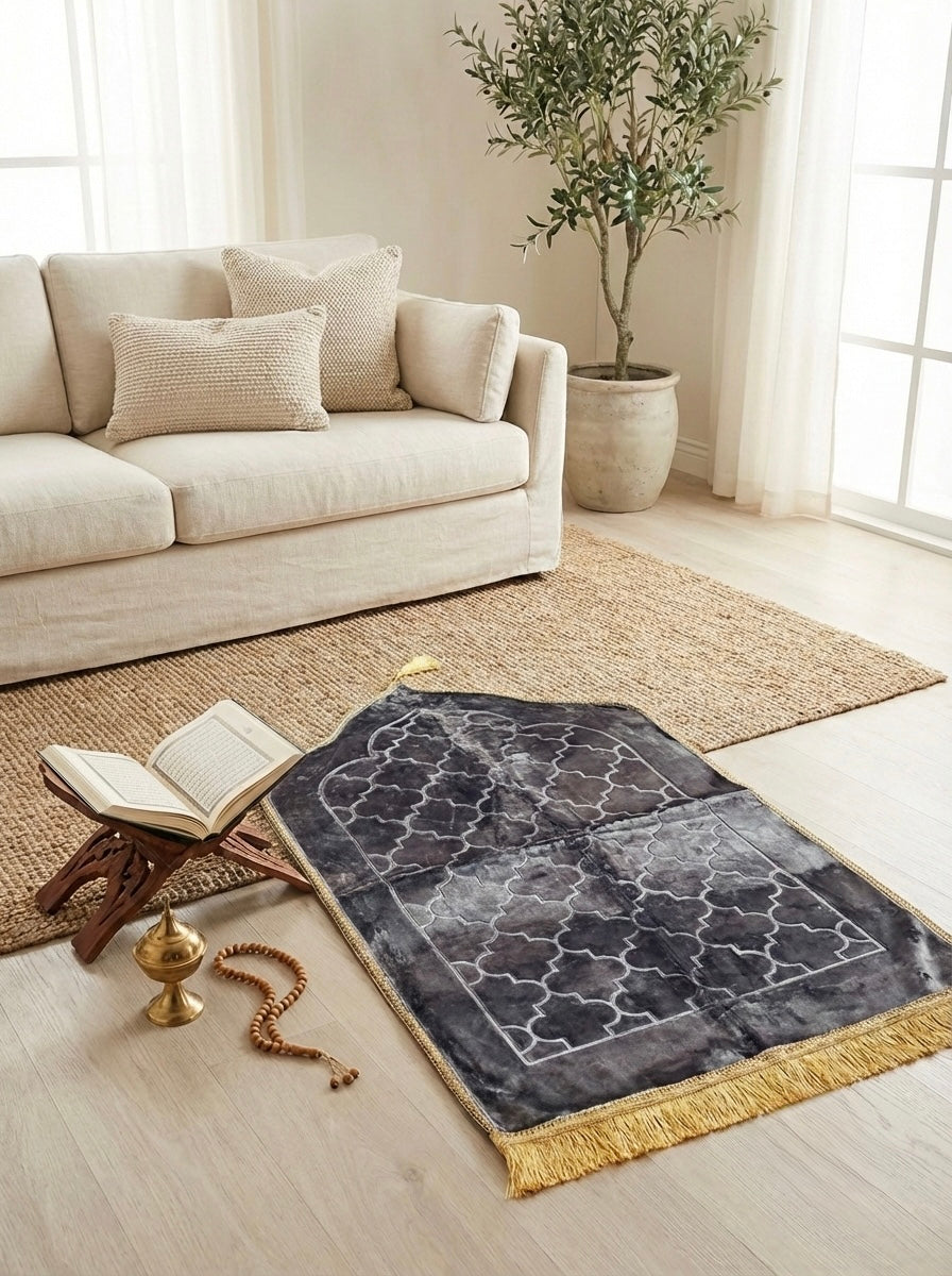Tapis de prière matelassé Dôme personnalisé