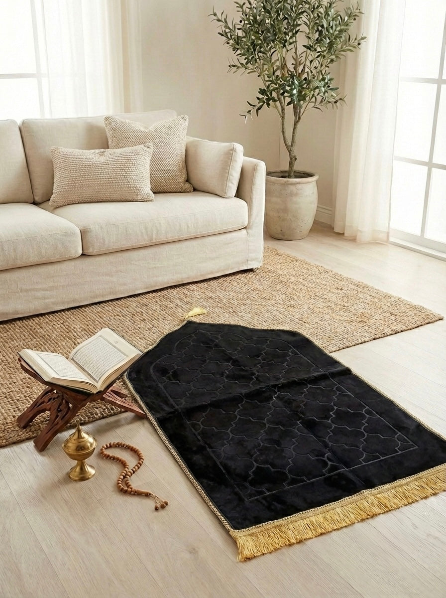 Tapis de prière matelassé Dôme personnalisé