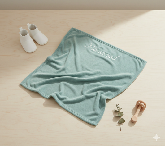 Couverture pour bébé personnalisée